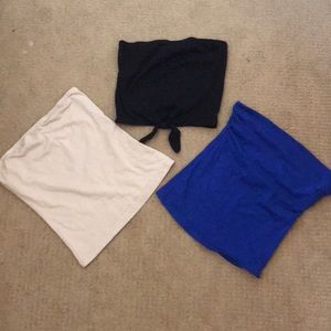Tube top bundle❤️